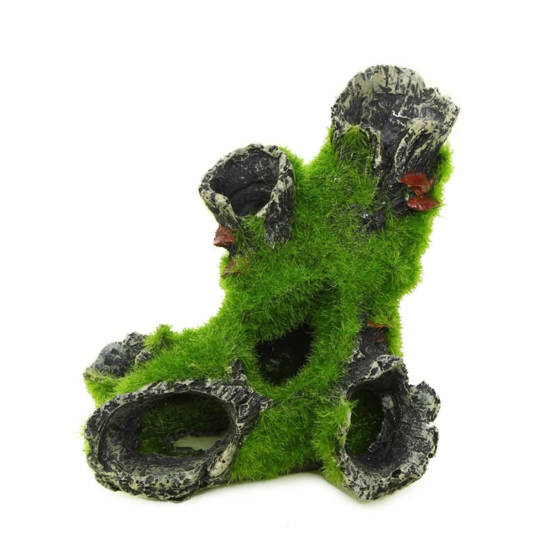 Tronco de Resina para Aquário com Caverna Esconderijo - Imagem 4