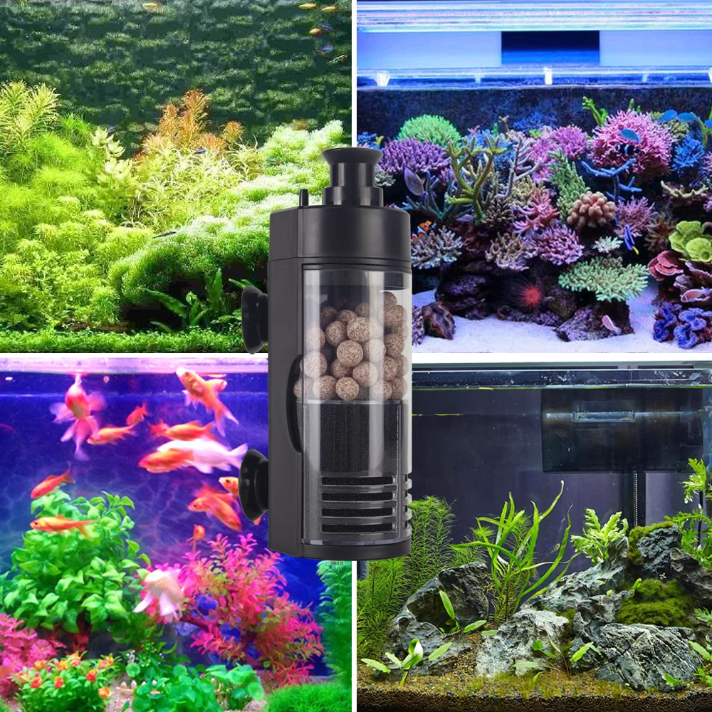 Mini Filtro para Aquário com Oxigenação e Circulação de Água - Imagem 4