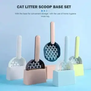 pá de maca para gato com suporte