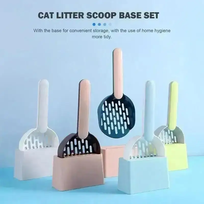 pá de maca para gato com suporte