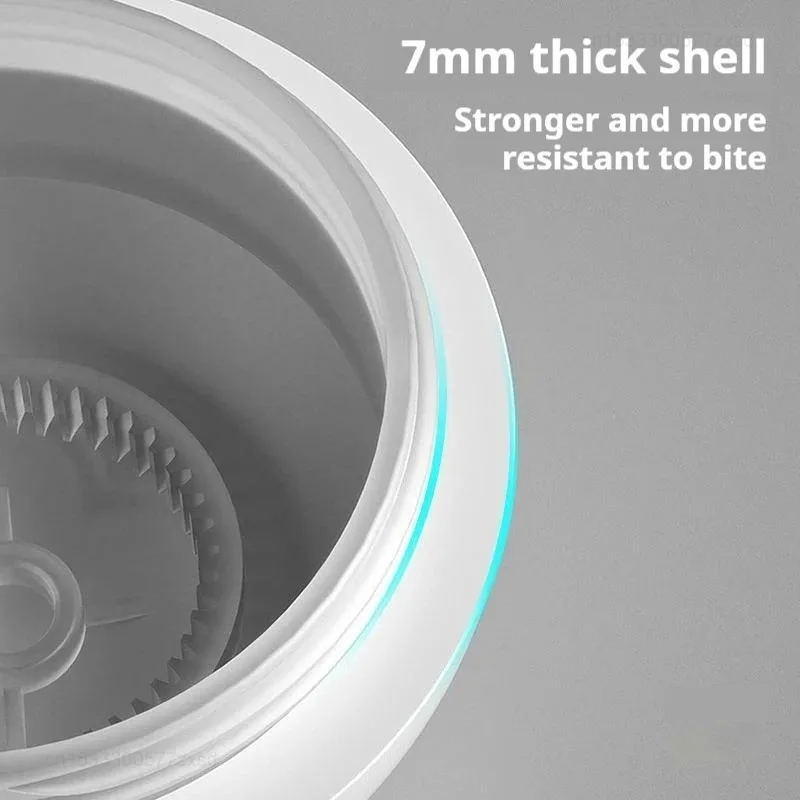 Bola Brinquedo Eletrônica para Cães e Gatos com Luz RGB e Rolamento Automático - Imagem 3