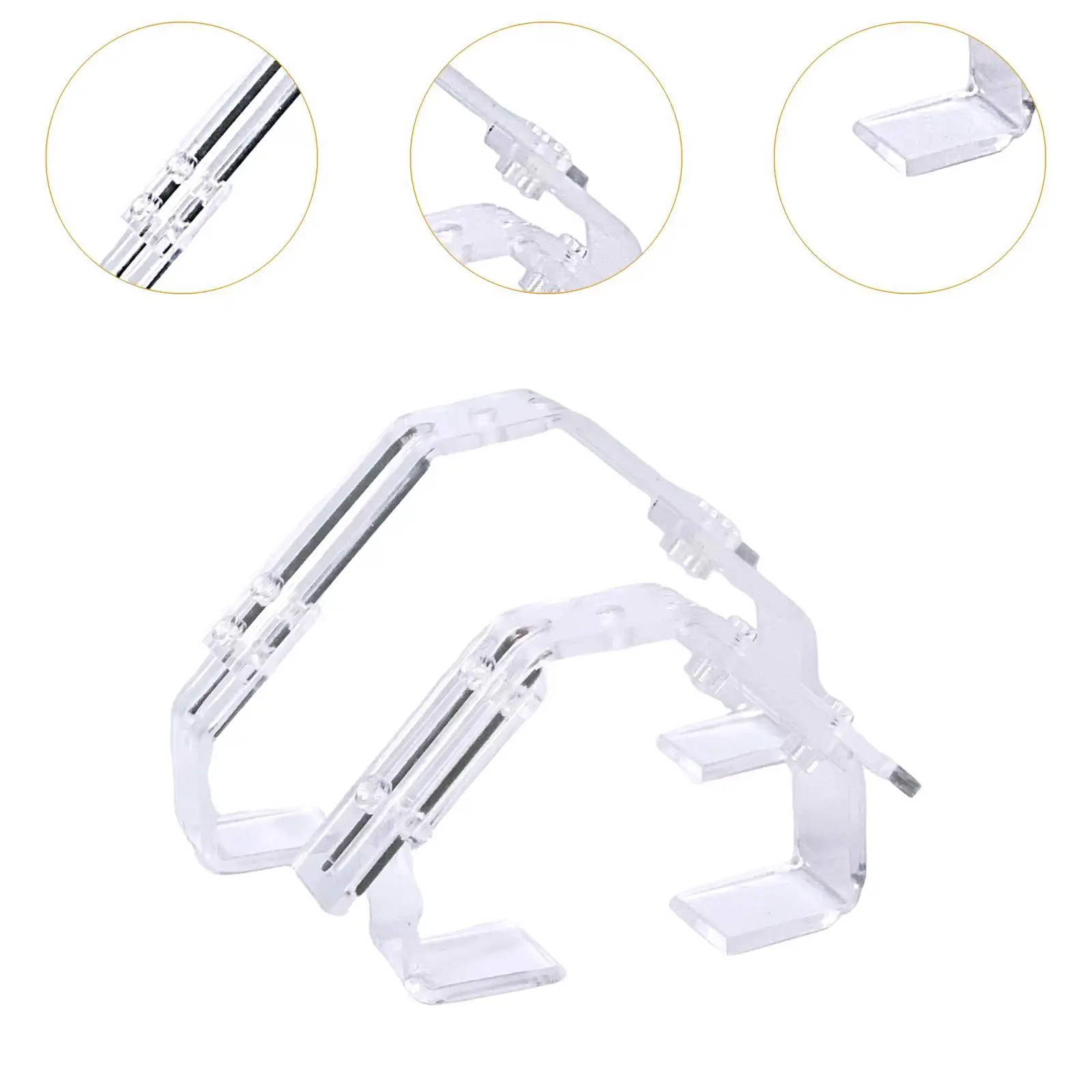 Suporte Ajustável para Luz de Aquário de 6,5 a 11 cm com Instalação Rápida - Imagem 5