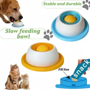 tigela para lambe cães e gatos