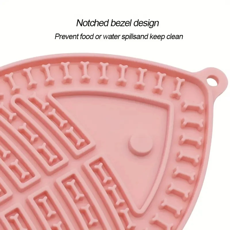 Tapete Interativo para Lamber Gatos de Silicone com Ventosas - Imagem 5