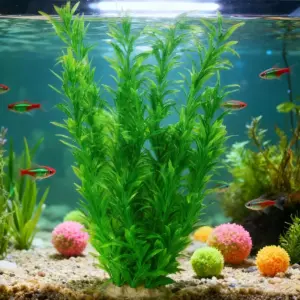 planta artificial para aquário 40cm