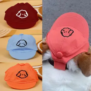 chapéu de sol ajustável para cães pequenos