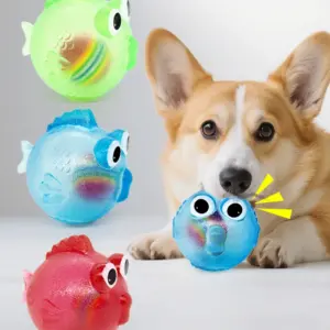 brinquedo para cães bola de silicone