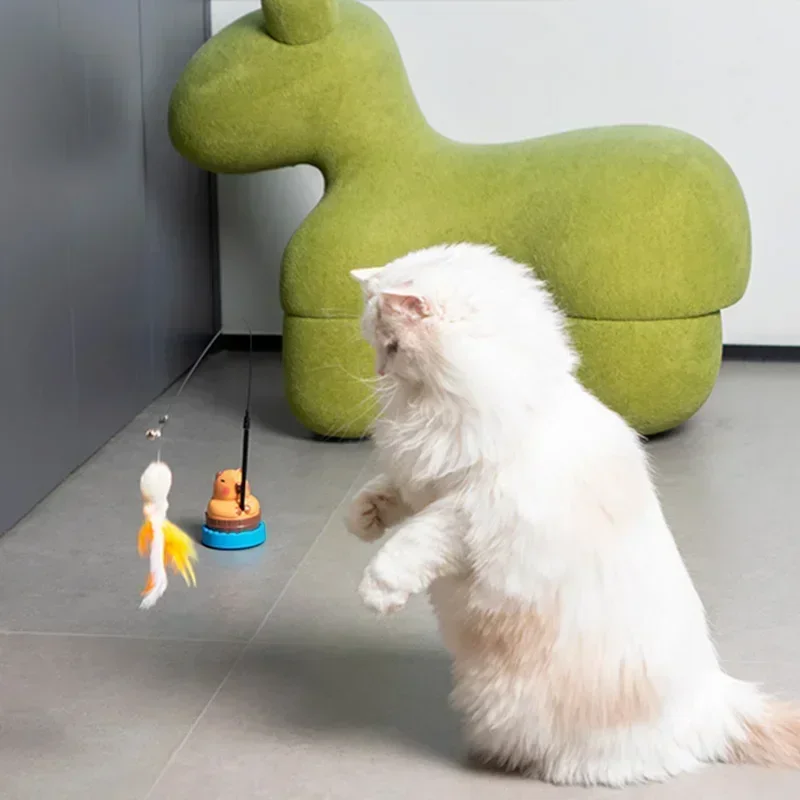 Brinquedo Varinha para Gatos Interativo com Sino - Imagem 4