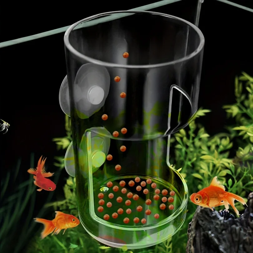 Anel Alimentador para Aquário Antiderrapante Quadrado para Peixes - Imagem 6