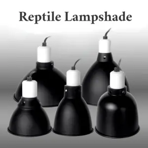 cúpula luminária para réptil