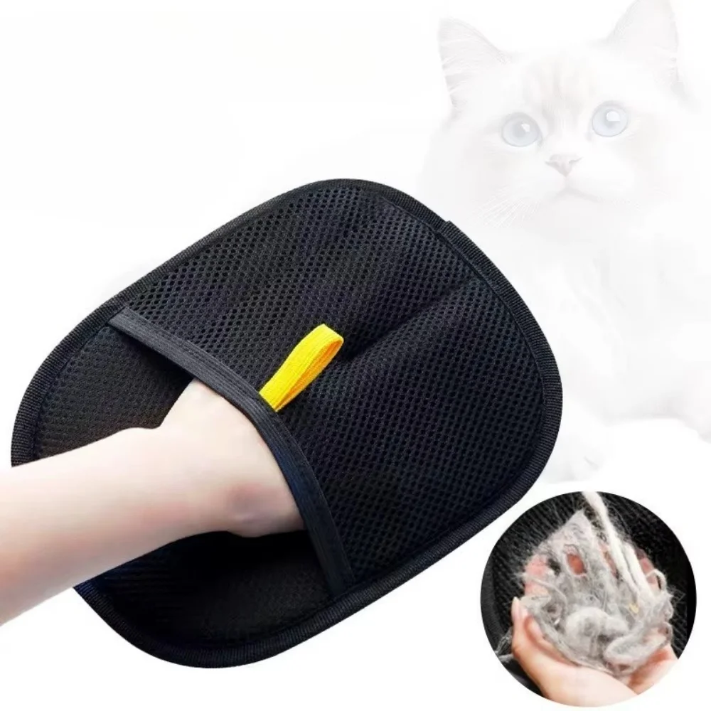 Luva Removedora de Pelos para Cães e Gatos Dupla Face - Imagem 2