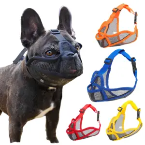 focinheira para bulldog francês de malha