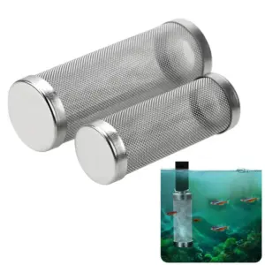 filtro de entrada para aquário de aço inoxidável