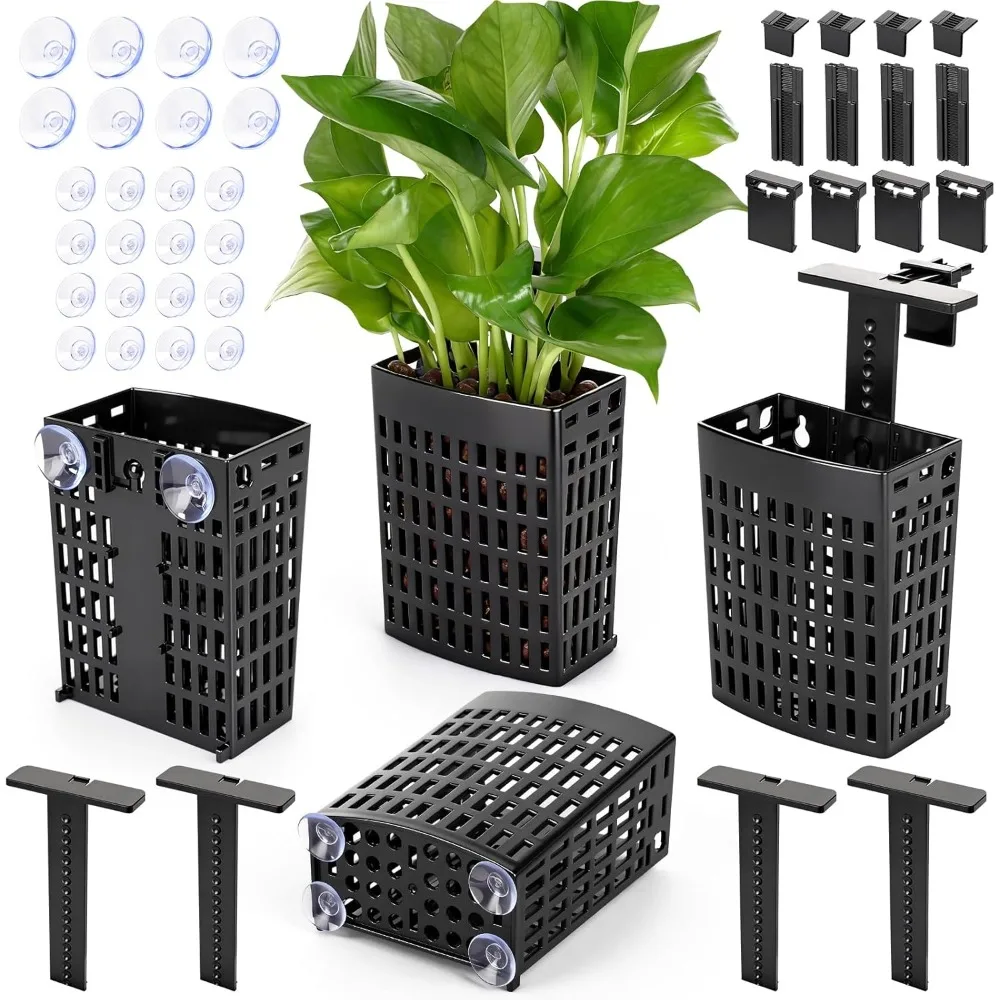 suporte para plantas de aquário ajustável