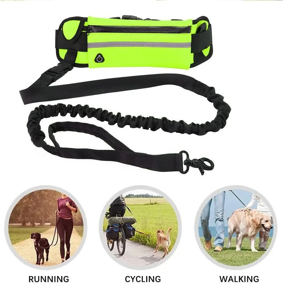 Coleira de Cintura para Cães com Cinto Ajustável e Faixa Refletiva - Imagem 2