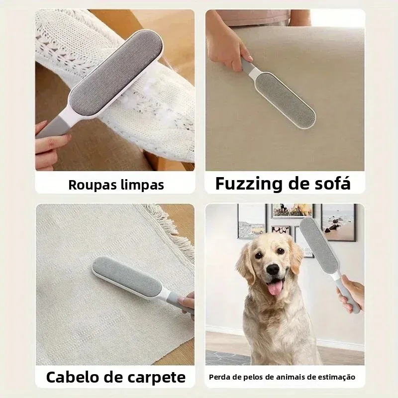 Removedor de Pelos de Dupla Face para Roupas e Móveis Eletrostático - Image 3