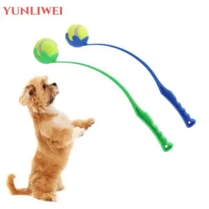lançador de bolas para cães manual
