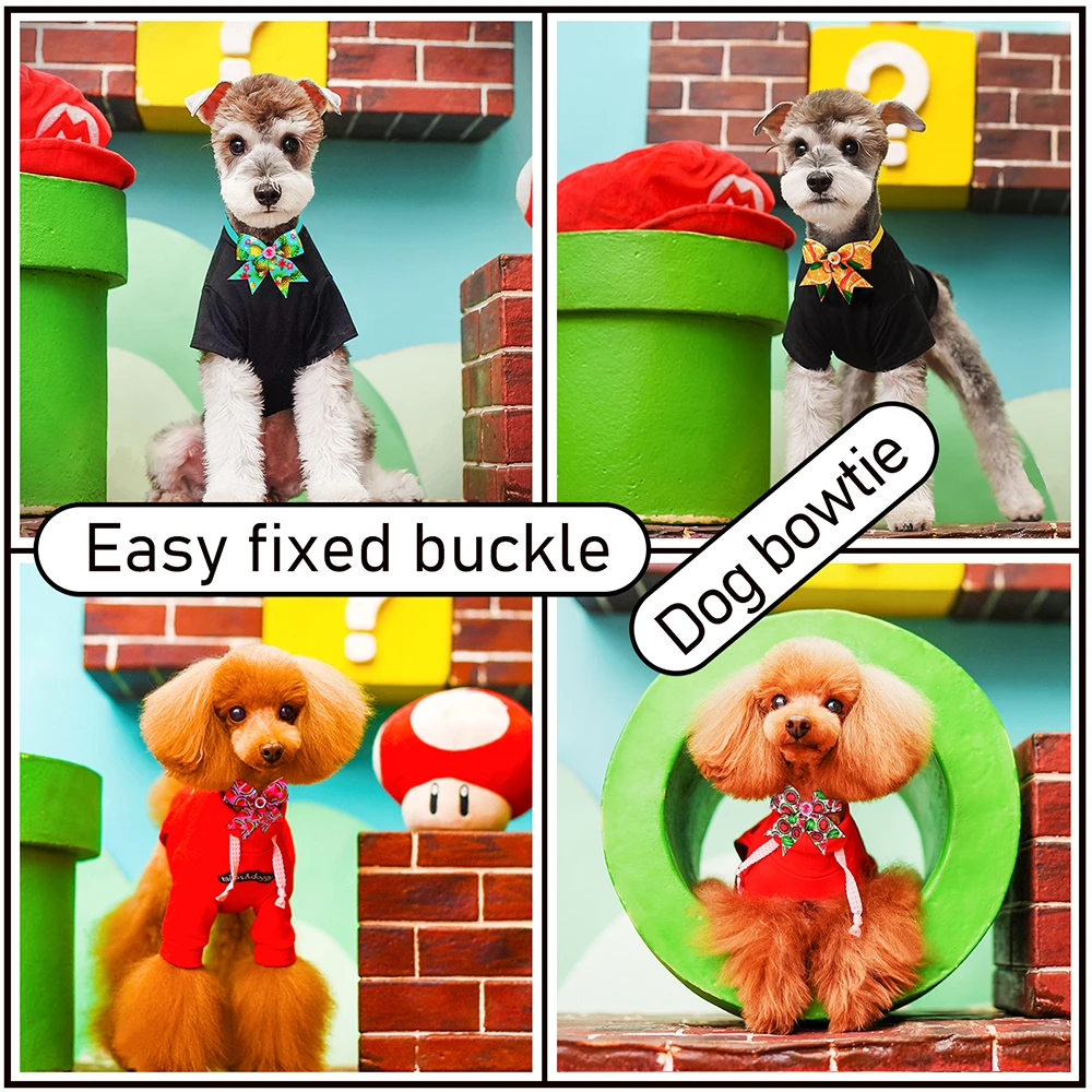 Laço Pet para Cães Pequenos Kit 50 ou 100 Peças Sortidas - Imagem 2