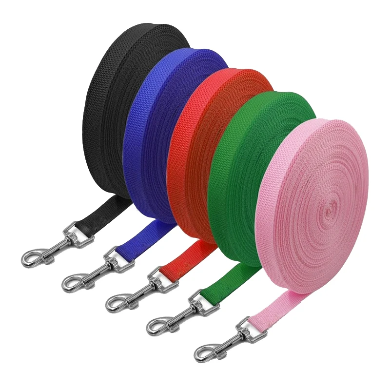 Trela de Treinamento para Cães de Nylon 6 m para Caminhadas Noturnas - Imagem 2