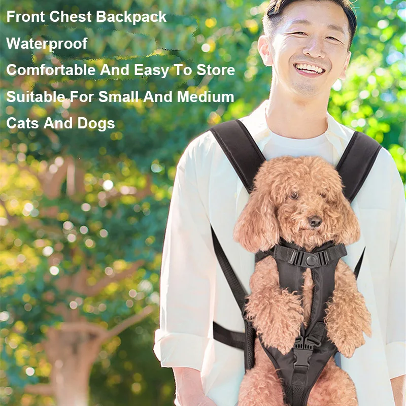 Mochila Transportadora para Cães e Gatos Impermeável para Viagem - Imagem 5