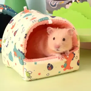 ninho de pelúcia para hamster