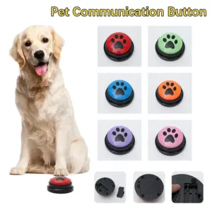 botão de comunicação para pets com gravação