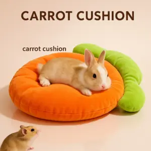 cama toca cenoura para porquinho-da-índia
