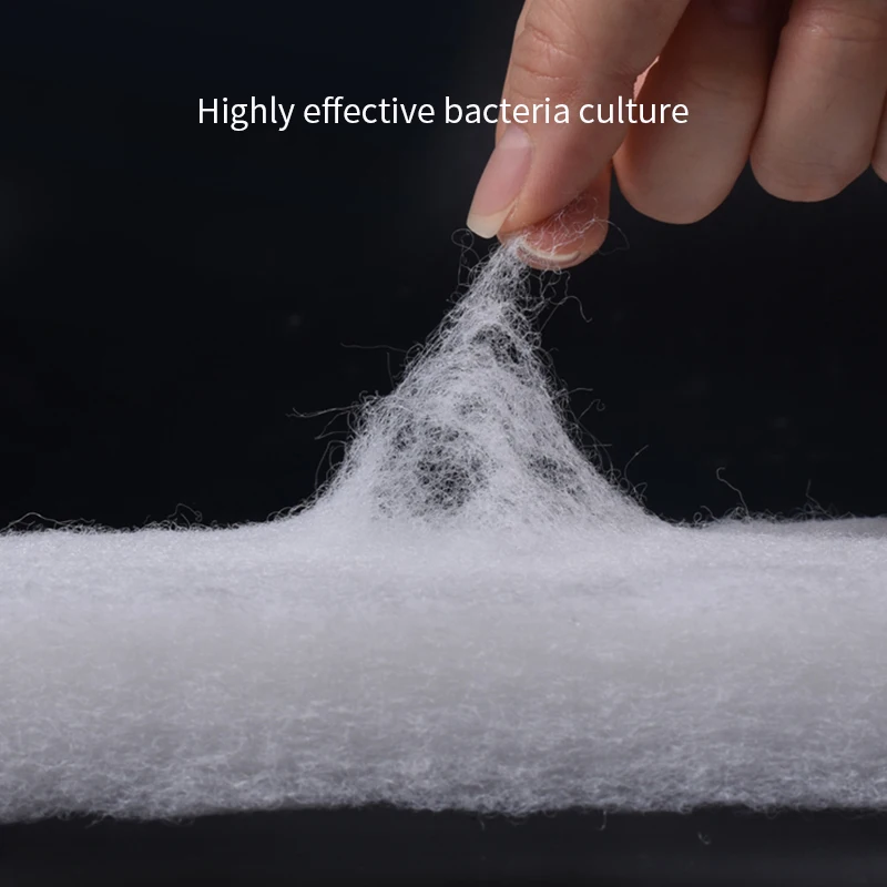 Filtro de Esponja Bioquímica para Aquário, Branco, Cortável e Reutilizável - Imagem 4