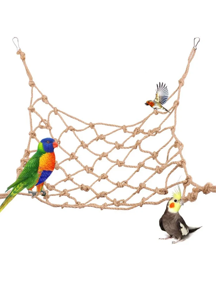 Rede de Escalada para Pássaros com Gancho, 30x20 cm - Imagem 3