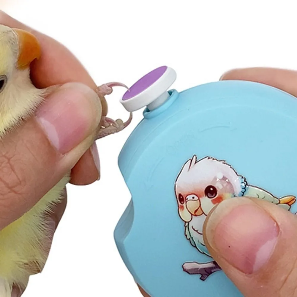 Cortador de Unhas Elétrico para Pássaros com 6 Cabeças de Moagem - Imagem 3