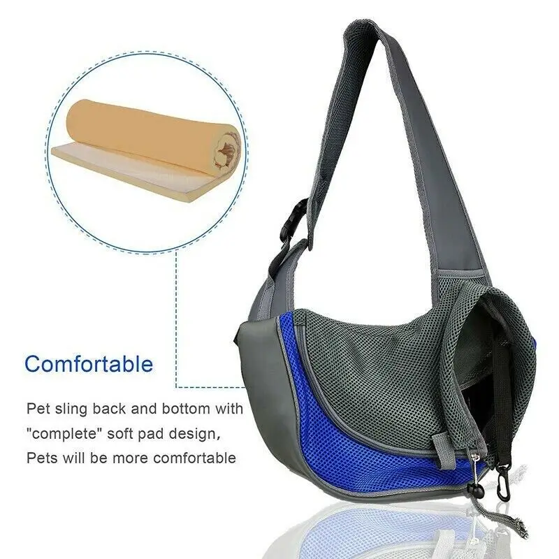 Bolsa de Ombro Pet Sling para Cães e Gatos Pequenos até 5 kg - Imagem 3