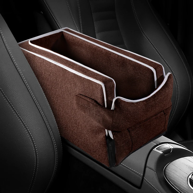 Cama para Carro Pet Universal Chá Marrom para Cães e Gatos até 5 kg - Image 4