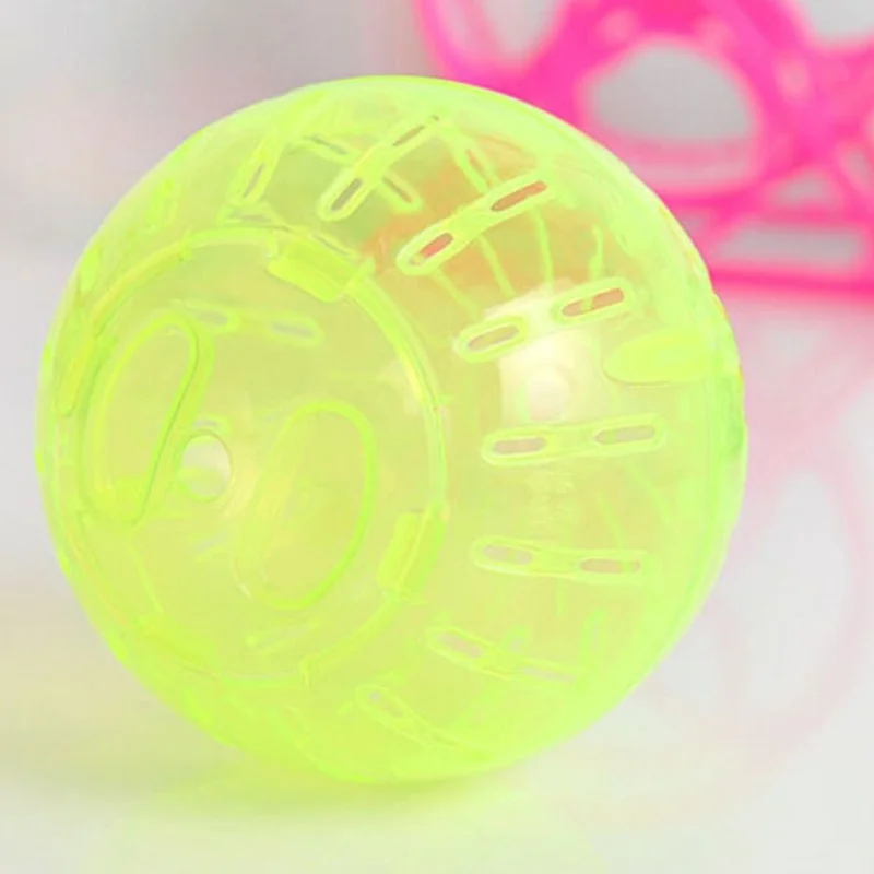 Bola de Exercício para Hamster e Roedores de Plástico 10cm Transparente - Imagem 6