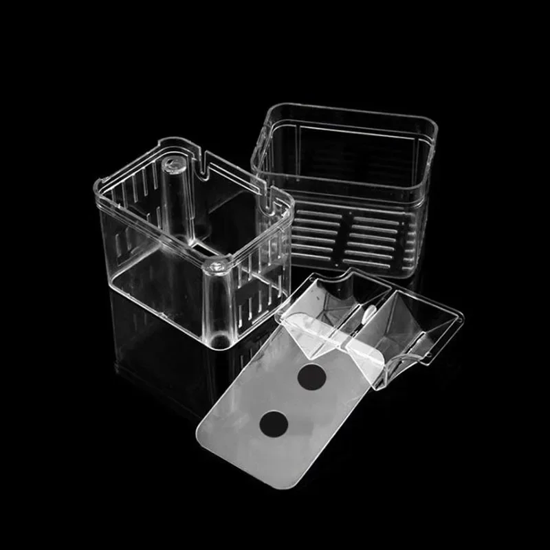 Caixa de Isolamento para Aquário 13cm x 10cm x 7cm Transparente com Ventosa - Imagem 6
