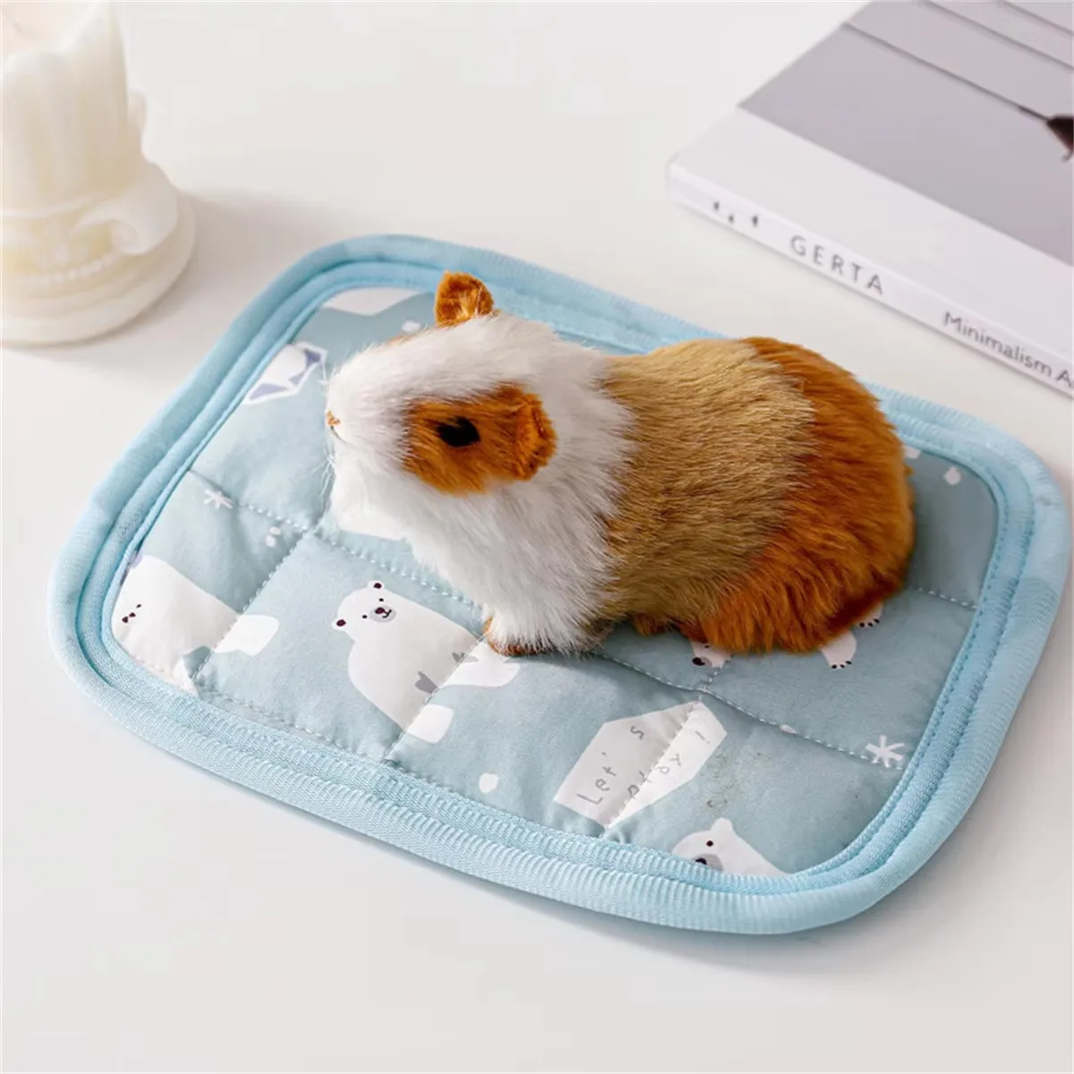 Tapete de Resfriamento para Hamster de Seda Gelada - Imagem 6