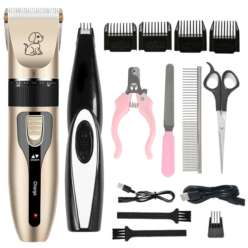 máquina de tosa para cães e gatos sem fio