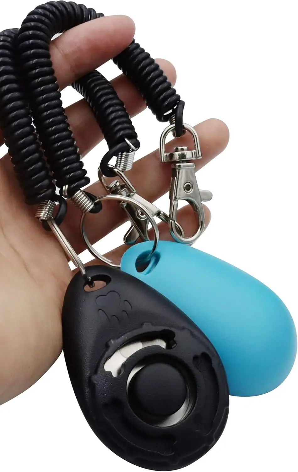 Clicker de Treinamento para Cães com Alça de Pulso e Apito - Imagem 6