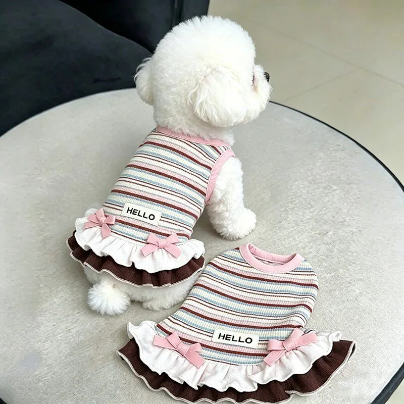 Vestido para Cães Pequenos de Fibra de Poliéster Respirável - Image 4