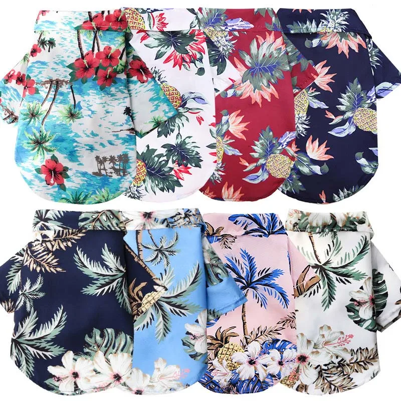camisa de verão para cães e gatos