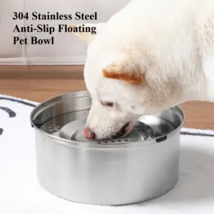 tigela para cães em aço inoxidável