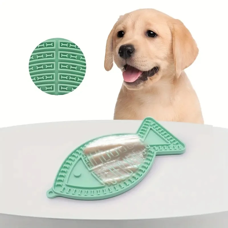 Tapete Interativo para Lamber Gatos de Silicone com Ventosas - Imagem 2