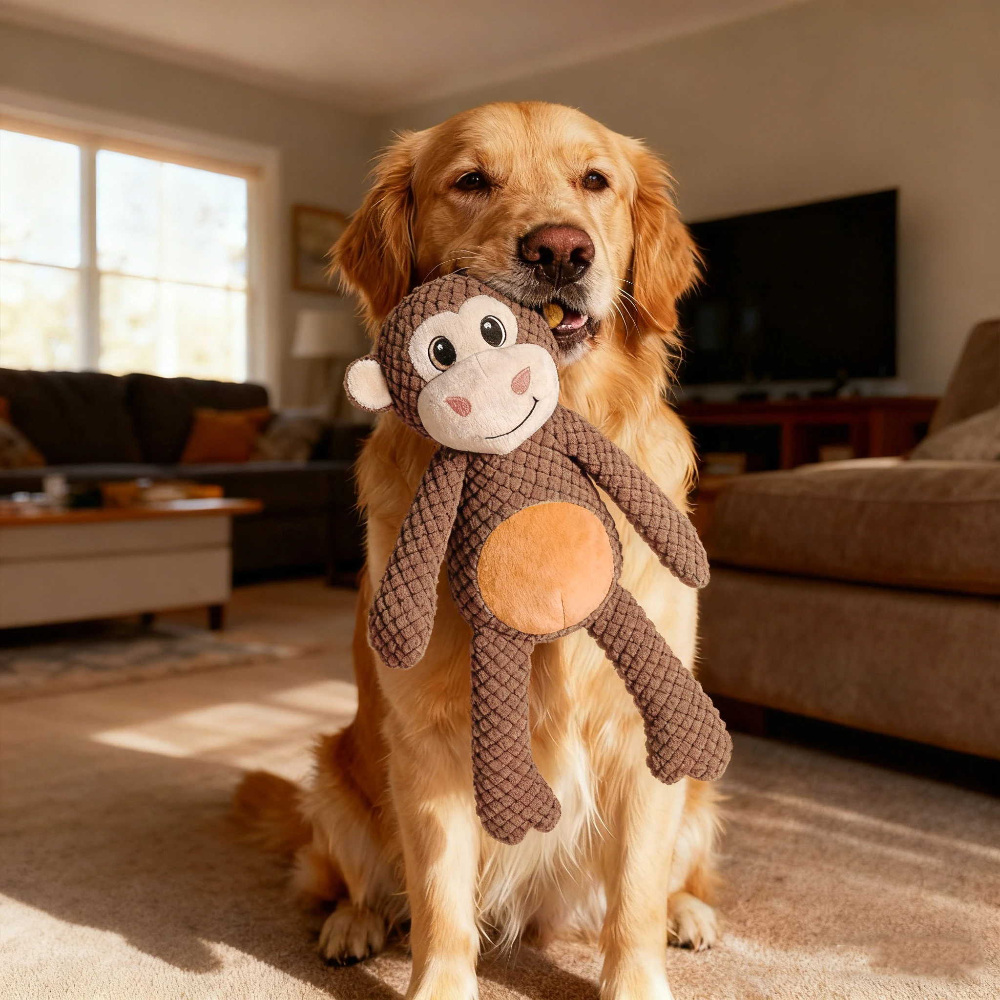 brinquedo de pelúcia para cães com som