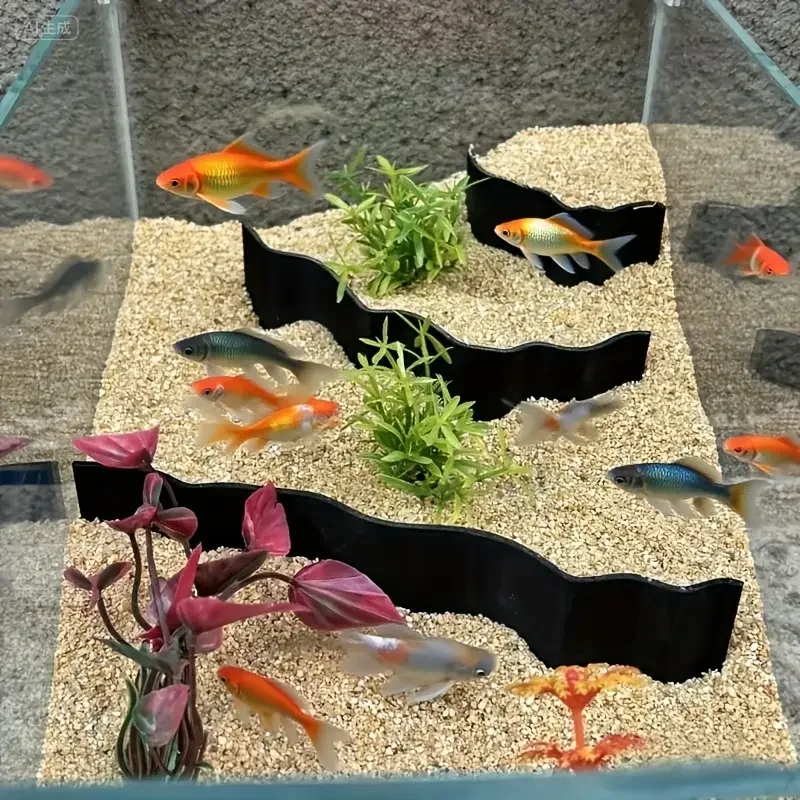 Divisória de Aquário Subterrânea em PVC para Tanque de Peixes - Imagem 6