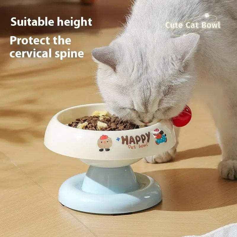 Tigela Elevada para Pets de Aço Inoxidável Antiderrapante - Imagem 3