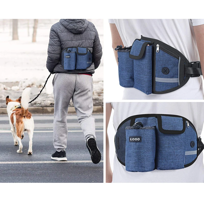 Pochete de Treinamento para Cães com Faixa Refletiva e Tecido Impermeável - Image 4