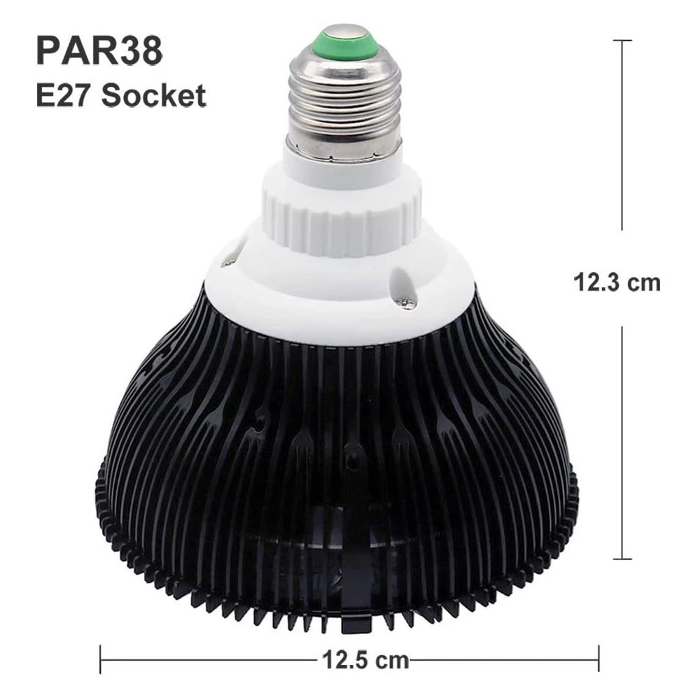 Lâmpada LED para Aquário PAR38 54W Bivolt Espectro Completo - Imagem 4