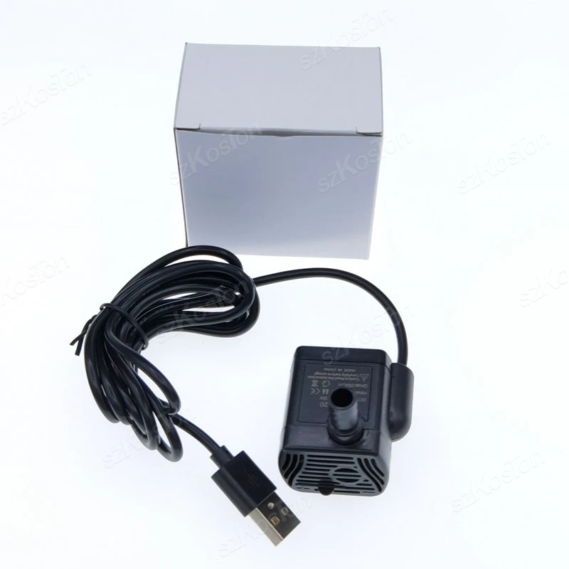Bomba Submersível USB para Aquário 5V 200 L/H com Fluxo Ajustável - Imagem 6