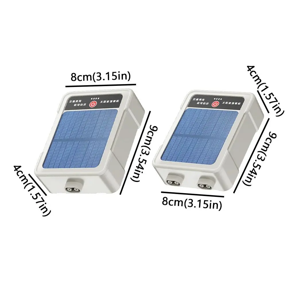Bomba de Oxigênio Solar para Aquários Recarregável USB e à Prova d'Água - Image 6
