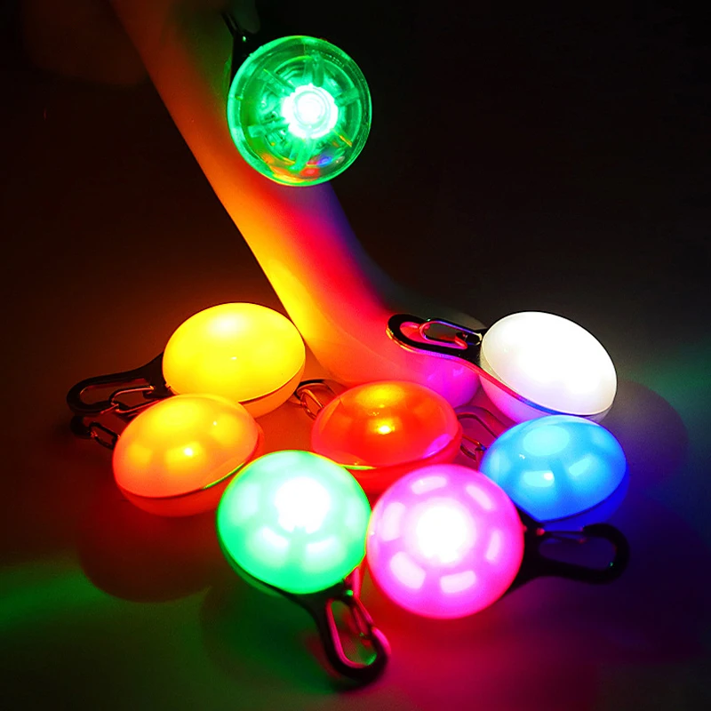 Pingente LED para Coleira de Cães Luminoso para Passeio Noturno - Imagem 6