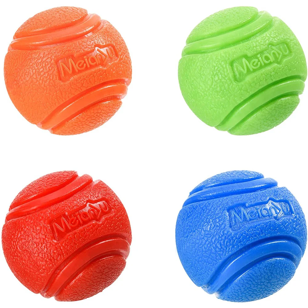 Bola de Brinquedo para Cães de TPR Resistente a Mordidas para Lançamento - Imagem 3